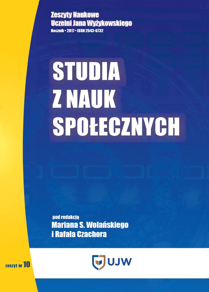 The social-personal adaptation of Jan Wyżykowski University students to academic environment Cover Image