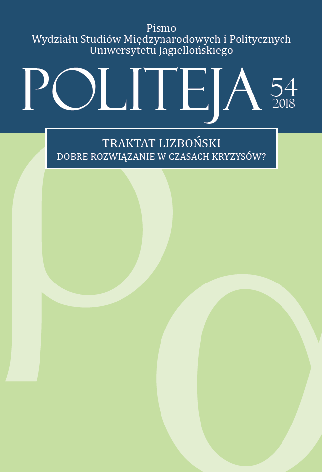The Principles of Shaping Political Representation in the European Parliament in the Regulations of the Treaty of Lisbon Cover Image