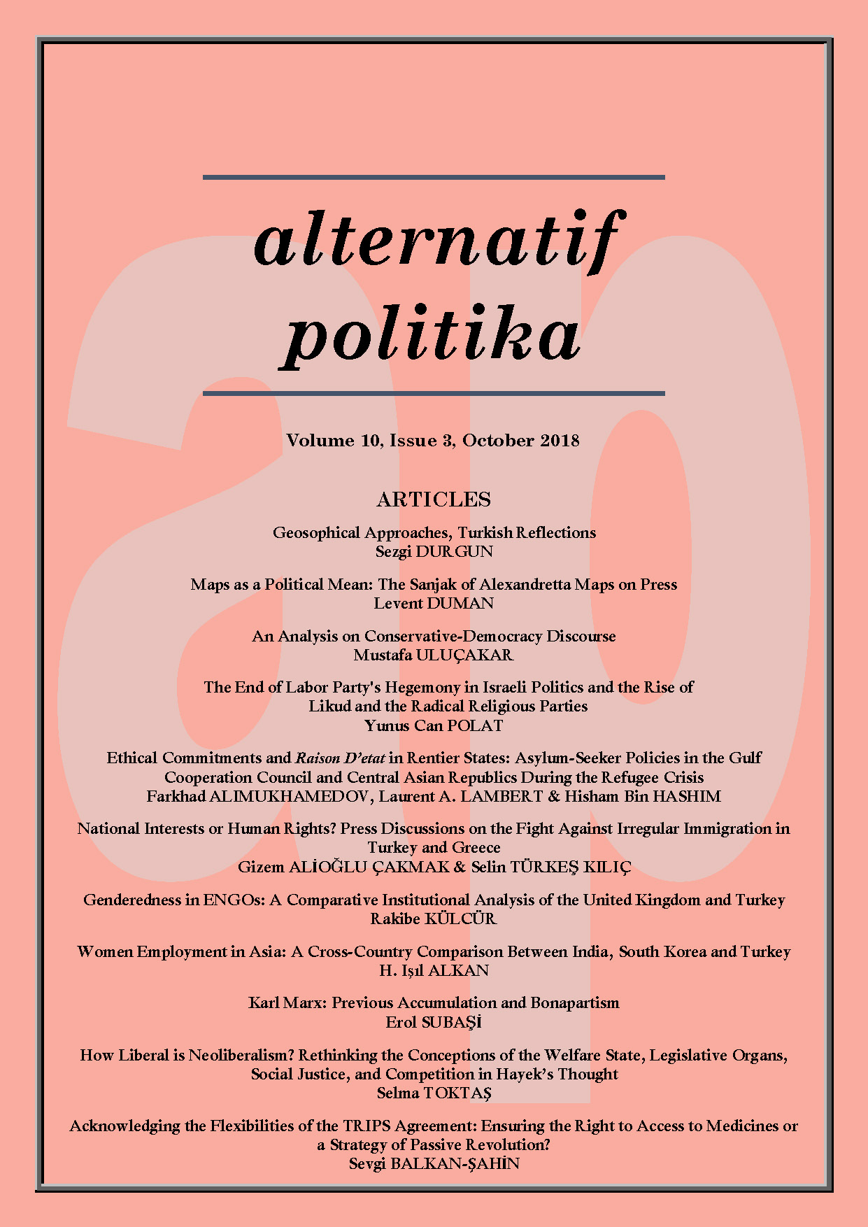 MAPS AS A POLITICAL MEAN: THE SANJAK OF ALEXANDRETTA MAPS ON PRESS Cover Image