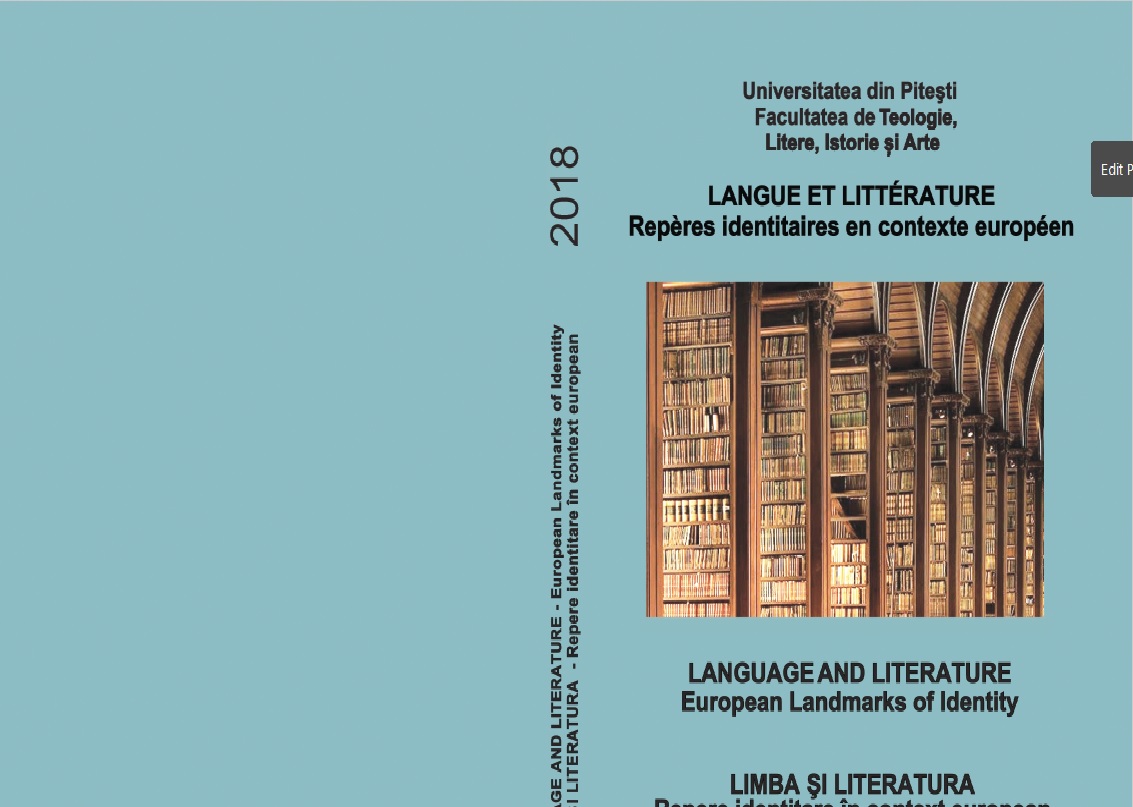 IMAGINARY AS A KEY ELEMENT IN OCTAVIAN PALERʼS WRITINGS Cover Image