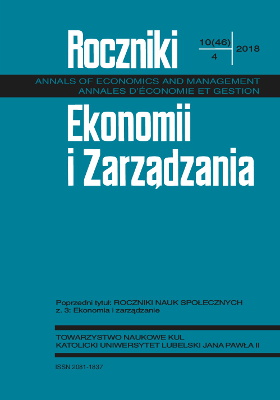The Social-Economic Development of Lublin in Relation to Voivodship Cities of Eastern Poland in the Years 2012-2017 Cover Image
