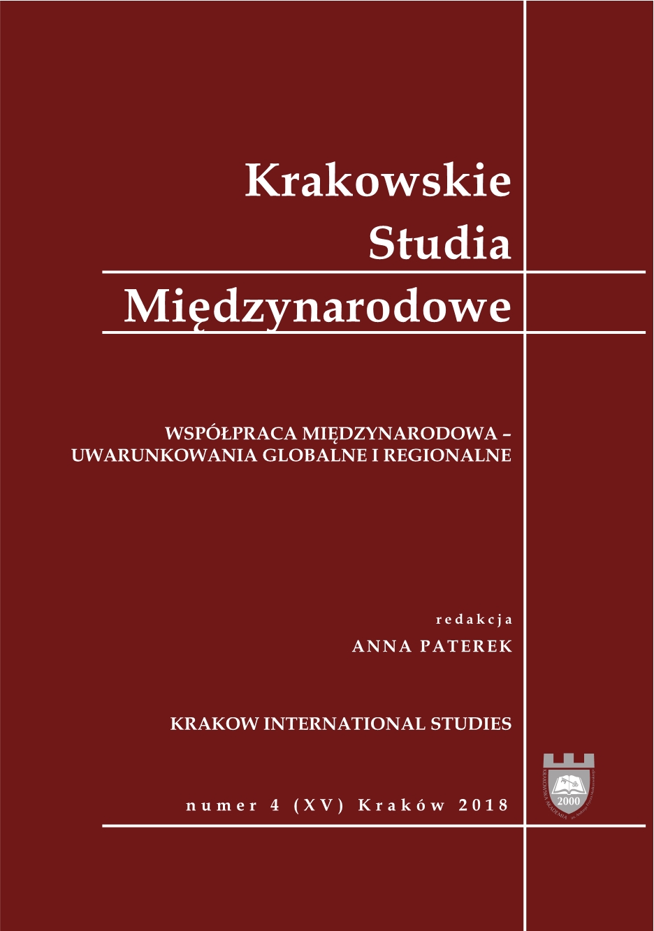 Cooperation in international relations. Introduction Cover Image