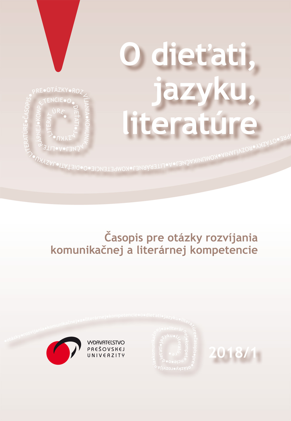 Outlines of ontogenesis of phonetic-phonological system acquisition in Slovak language Cover Image