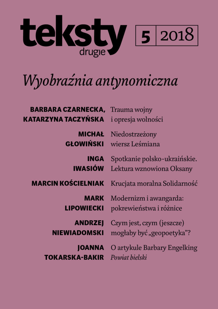 Solidarity (Solidarność) as a Moral Crusade Cover Image