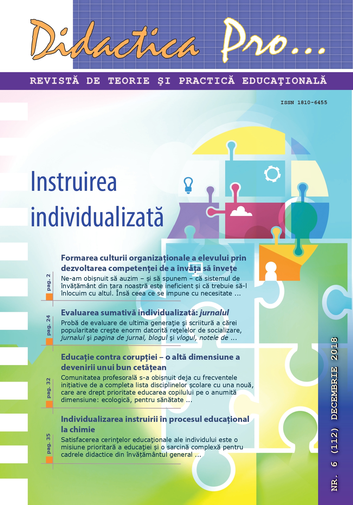 Trends in the Revaluation of the Emotional Intelligence Paradigm at Educational System Reform Level and at Educational Process Level Cover Image