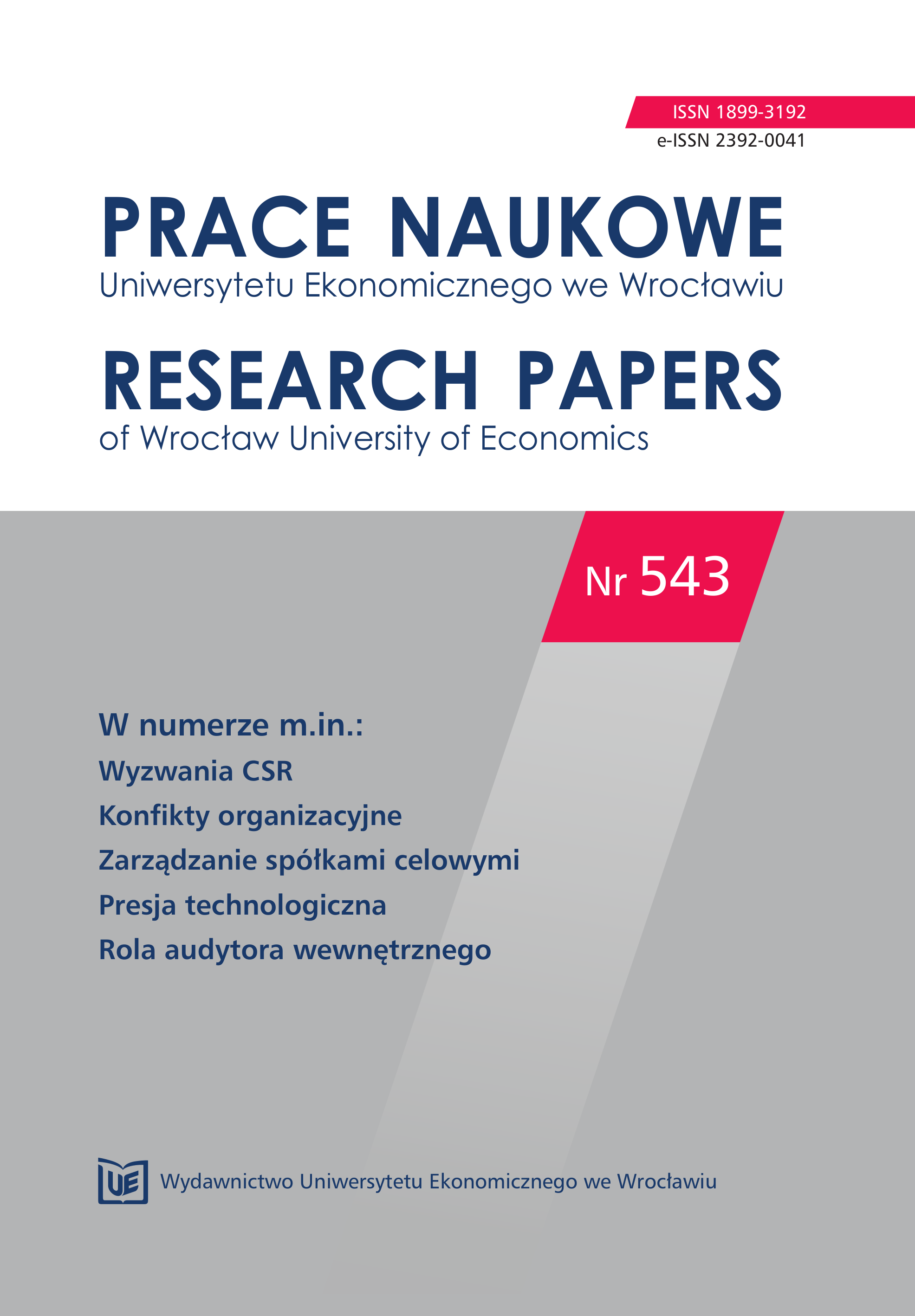 The role of the concept of corporate social responsibility in gaining a competitive advantage in business Cover Image