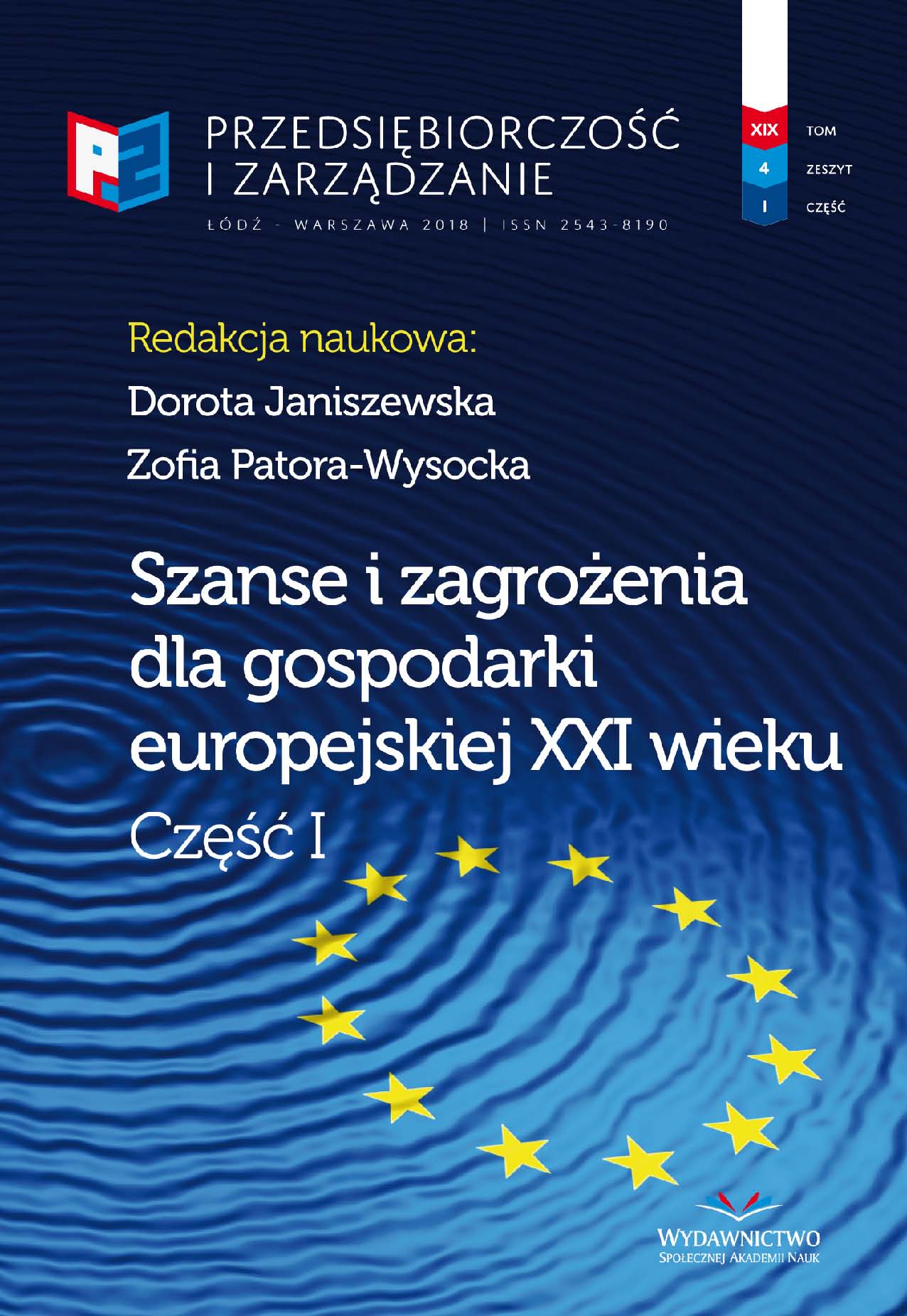 Activities within the Corporate Responsibility Society among Entrepreneurs from the SME Sector in the Malopolska Province Cover Image