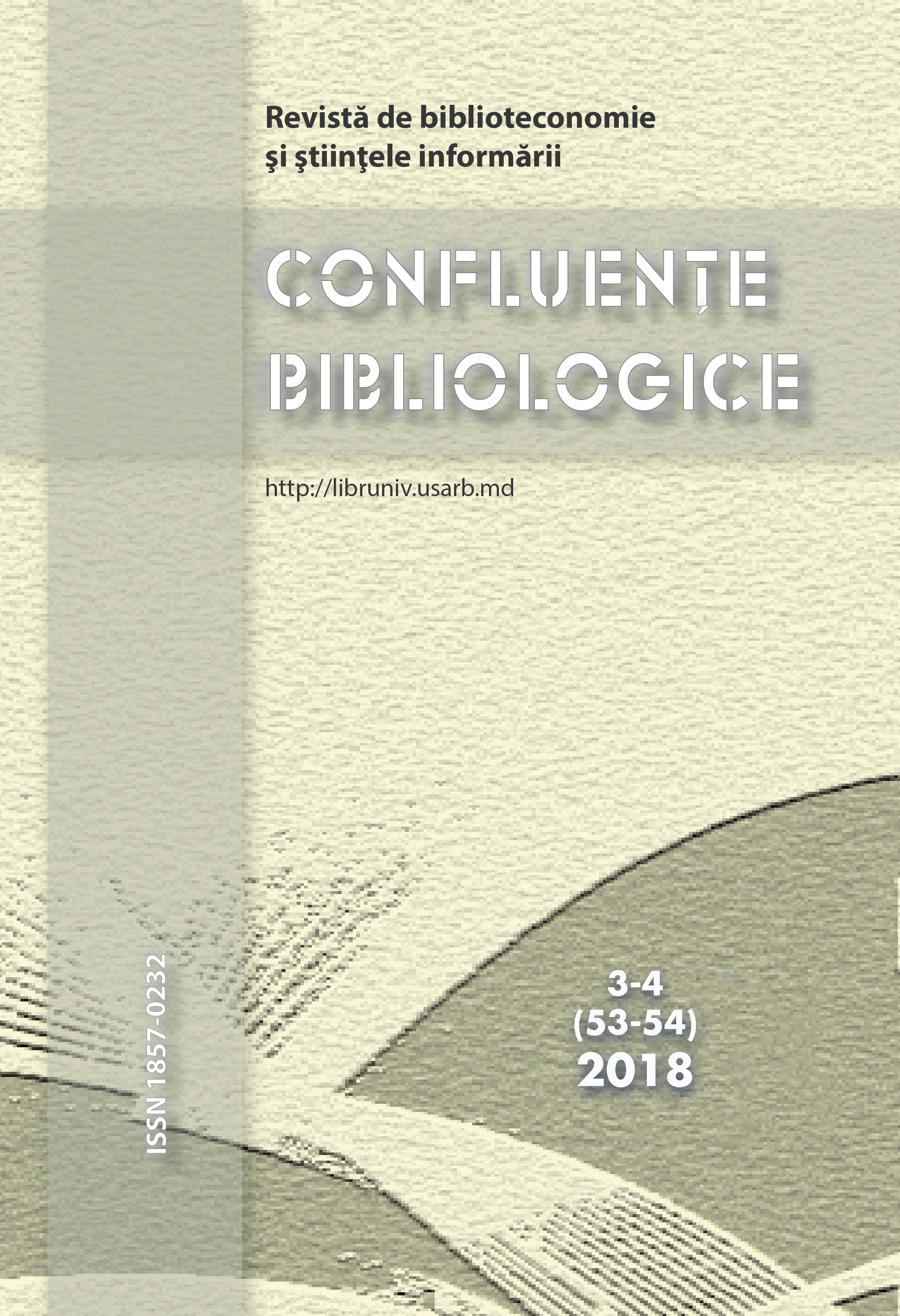 Secţiunea Biblioteconomie şi Ştiinţele Informării în cadrul Colloquia Professorum, ediţia a VIII-a, cu genericul Tradiţie şi inovare în cercetarea ştiinţifică