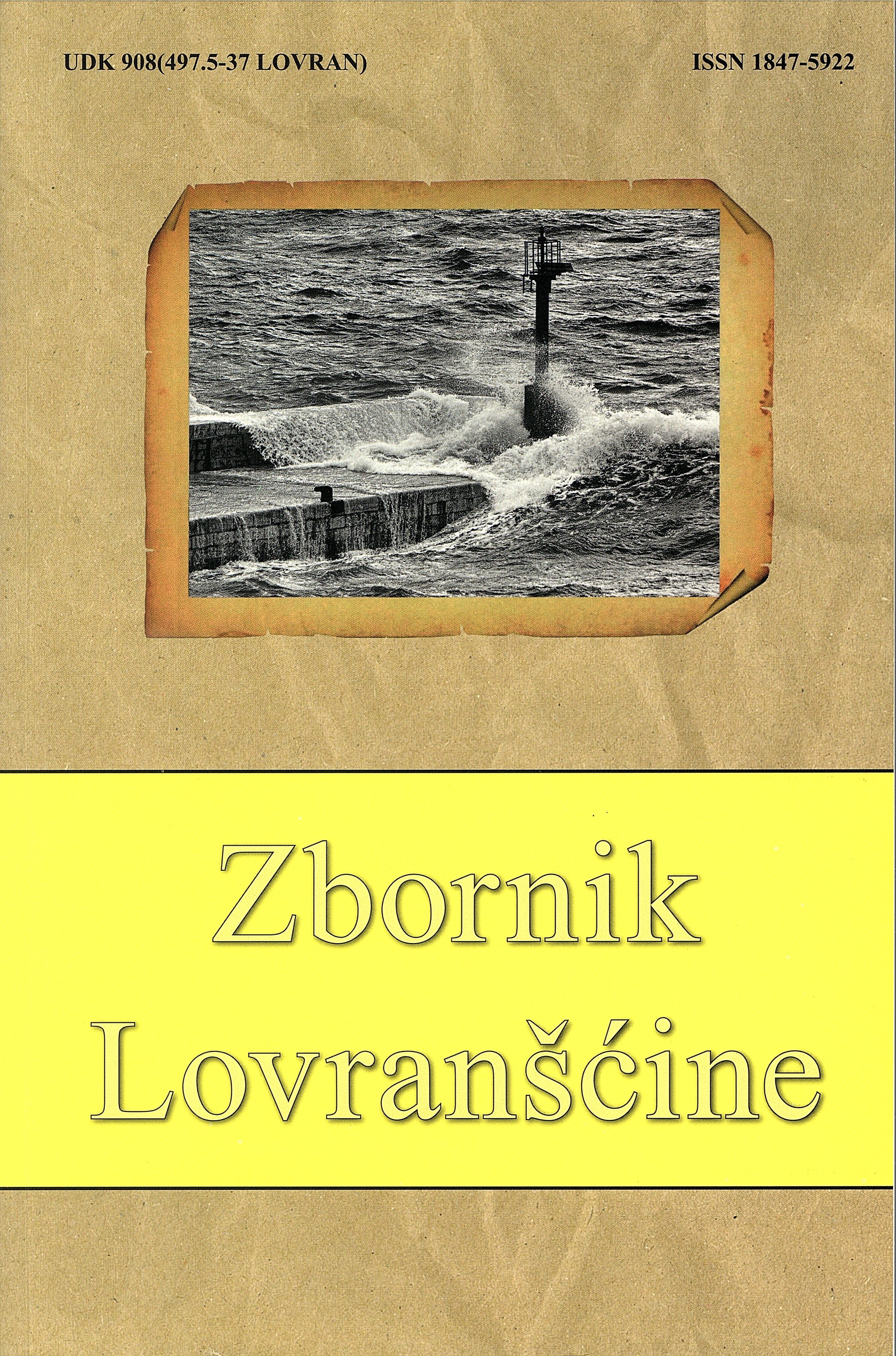 The Coastal Toponymy of Lovran Region Cover Image
