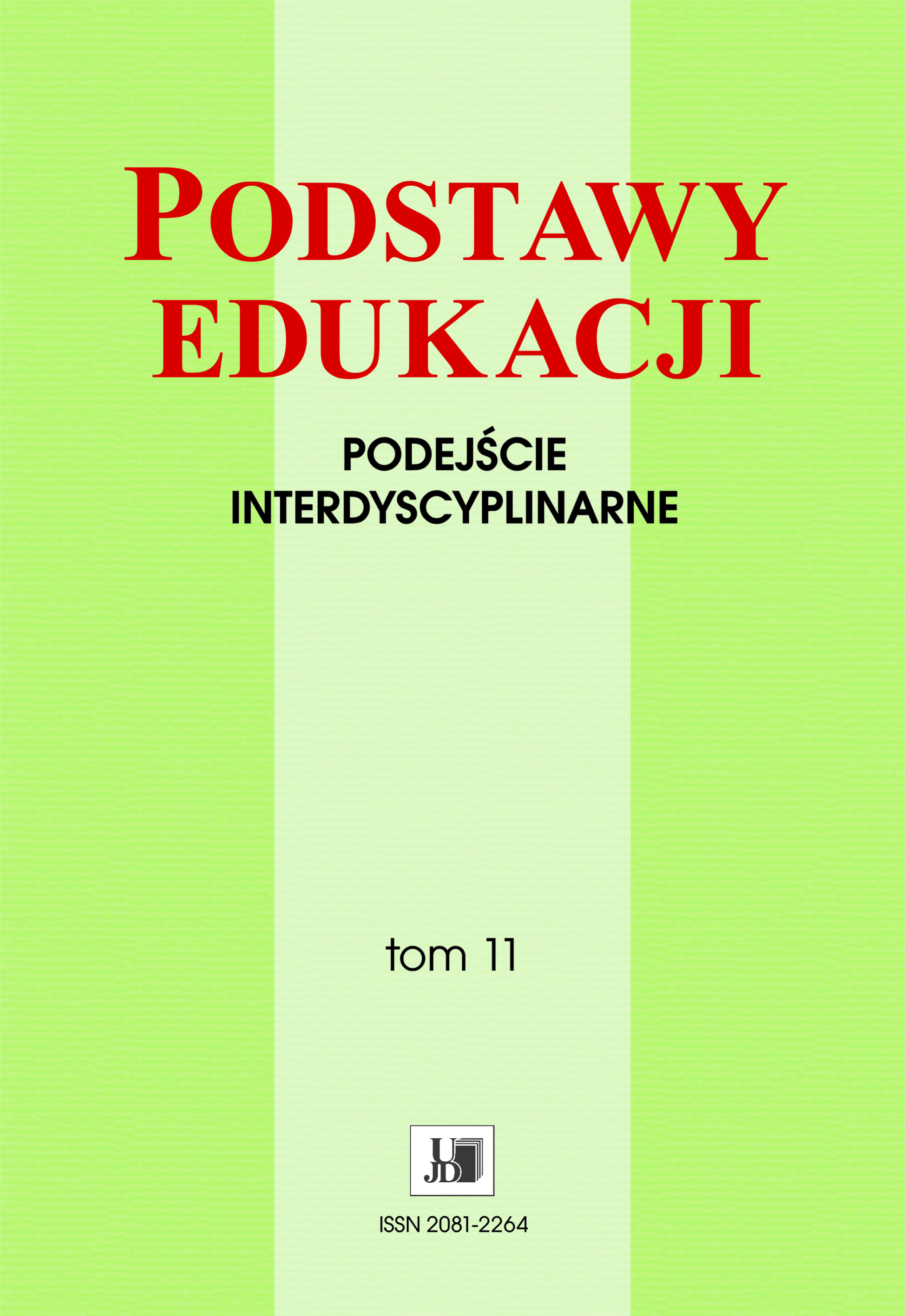 Basics  of education. An interdysciplinary approach Cover Image