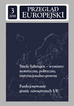 The Schengen Area as a challenge for the theories of European integration Cover Image