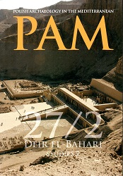 Dipinti in the relieving chamber above the Bark Hall of the Hatshepsut Temple at Deir el-Bahari Cover Image
