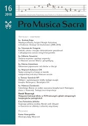 Ten years of the Intercollegiate Institute of Church Music in Cracow Cover Image