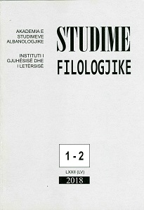 Intro of the work “Vëzhgime, kërkime dhe studime në lëmin e gjuhës shqipe” (Observations, research, and studies on Albanian language) in 10 volumes - Part III Cover Image