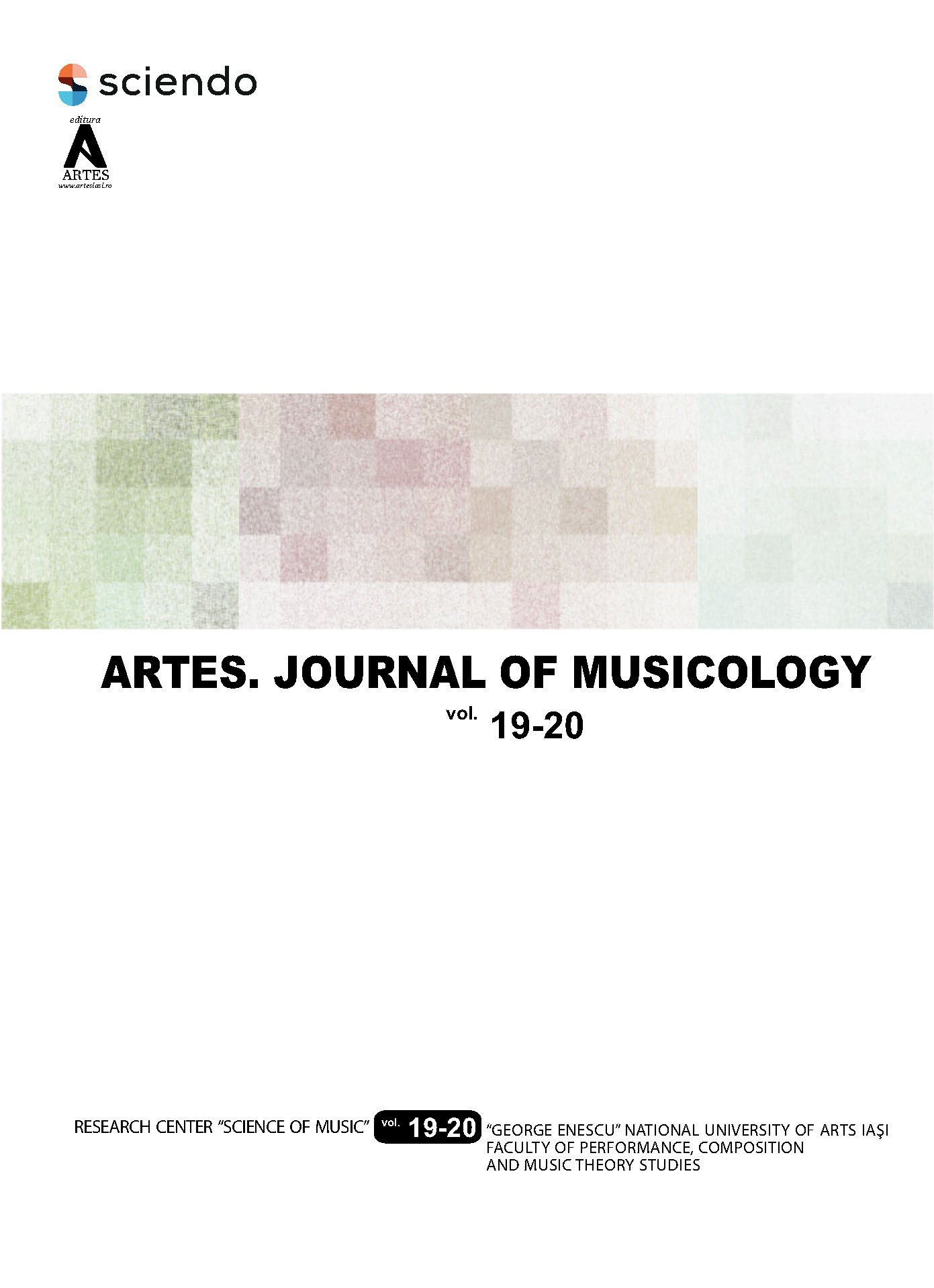 Jazz Influences in Chamber Musical Works created by Composers from Iaşi at the Beginning of the 21st Century Cover Image