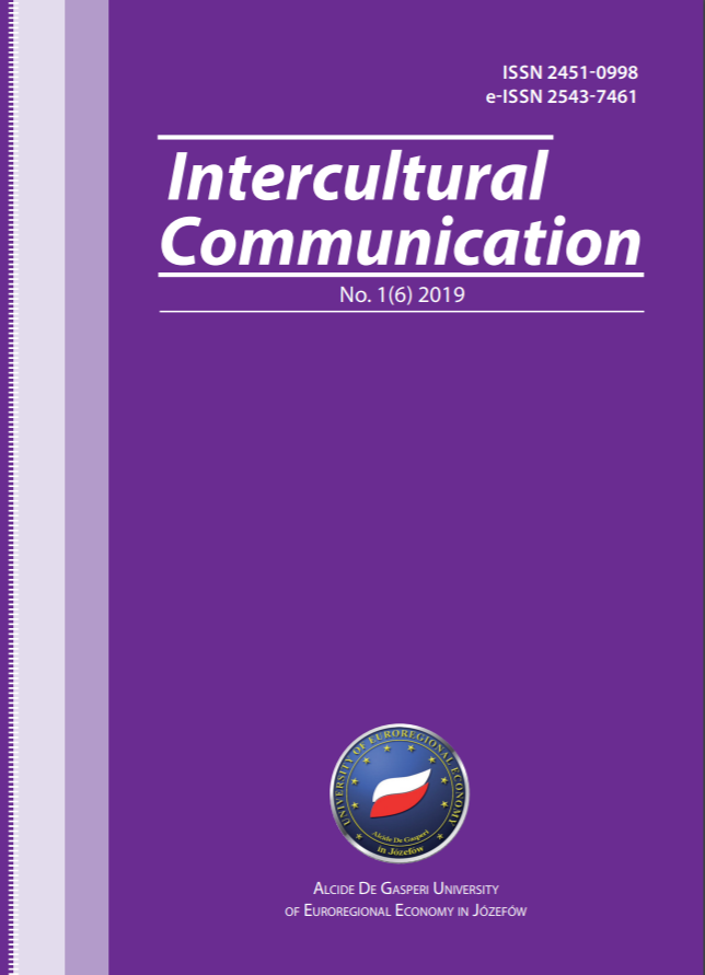 Intercultural Communication: from Distinction to Inclusion Cover Image