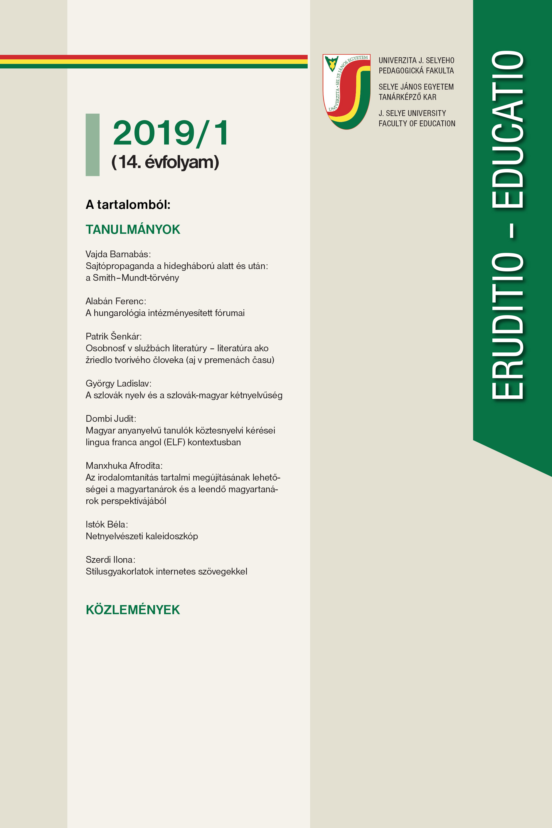 Slovak language and Slovak-Hungarian bilingualism. Sociolinguistic research of spoken Slovak in district Veľký Krtíš Cover Image