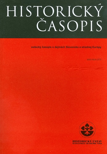 Reactions of the Slovak cultural community to the Soviet campaign against so called formalism in the arts between the years 1936 and 1938 Cover Image