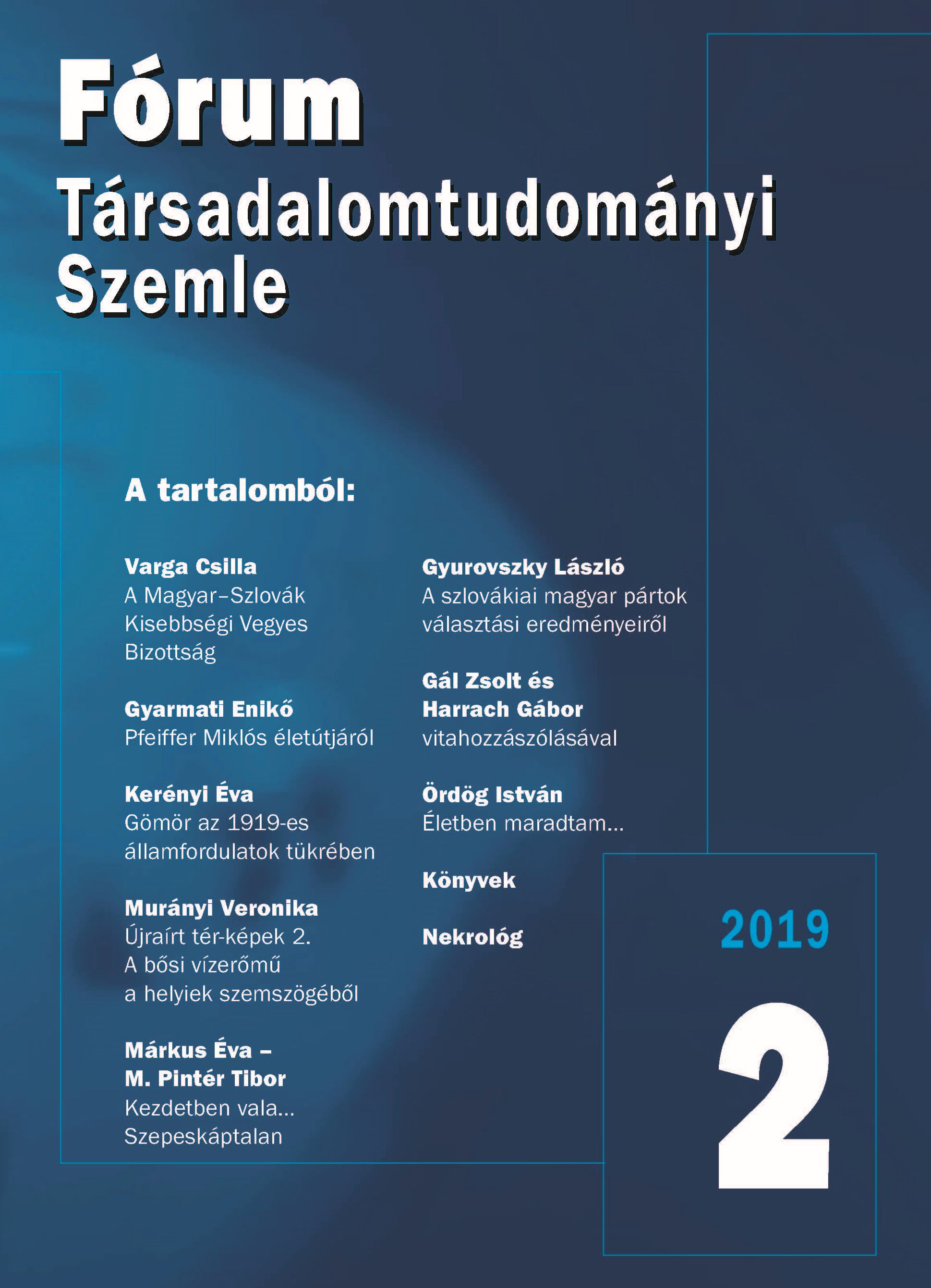 Once Again About the Electoral Statistics of Hungarians in Slovakia Cover Image