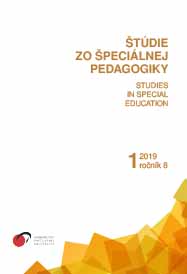 Parent’s Views on the Use of Computer Games and Applications in Students with Autism Spectrum Disorder in the Czech Republic Cover Image