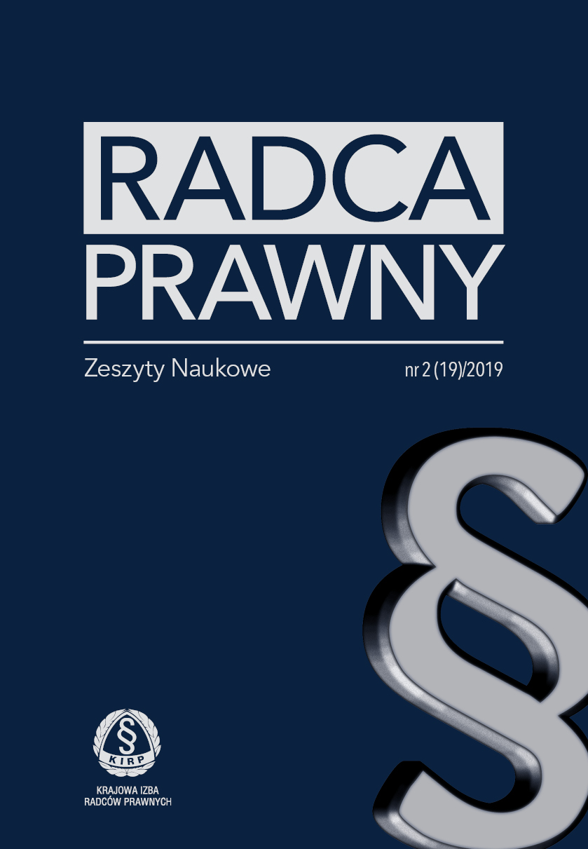 Purposes and functions of legal incapacitation in the Polish law Cover Image
