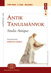 A early hungarian Catullus-paraphrase Cover Image