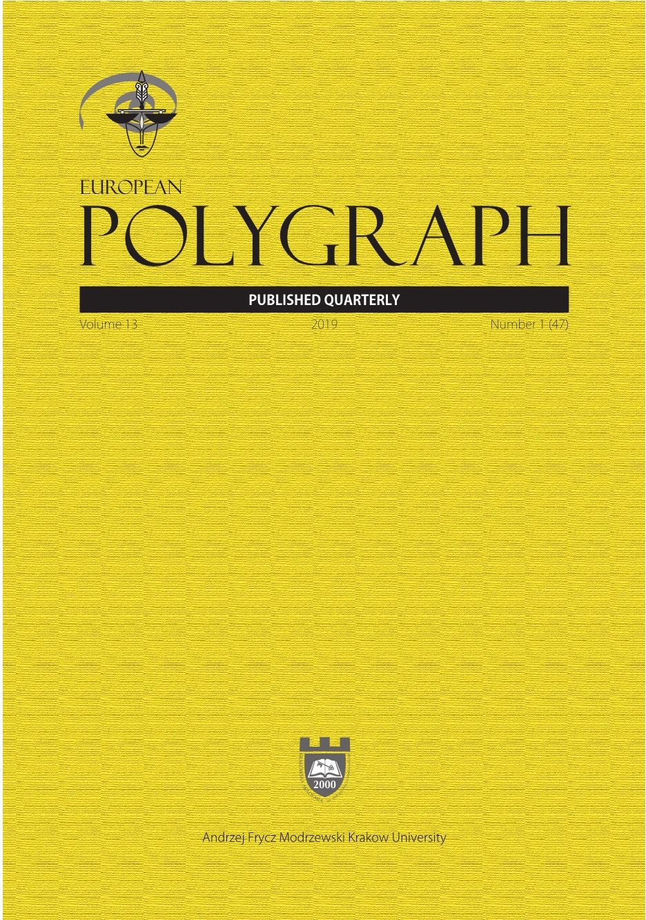 The Polygraph Examiner Resource GuiValidated Polygraph Techniques and Scoring Systems; has been established by the team of practical polygraph examiners of Ukraine: Vitalii Shapovalov, Dmytro Zubovskyi, Diana Alieksieieva-Protsiuk, Olesia Goncharova) Cover Image