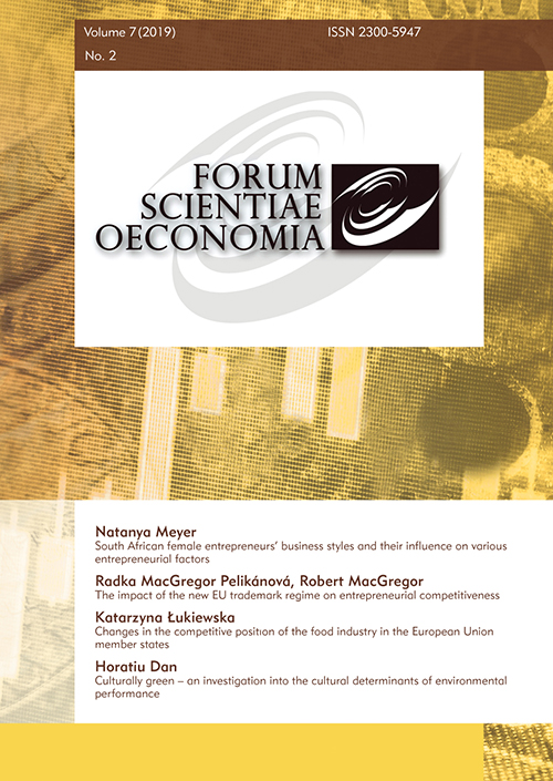 South African female entrepreneurs’ business styles and their influence on various entrepreneurial factors Cover Image