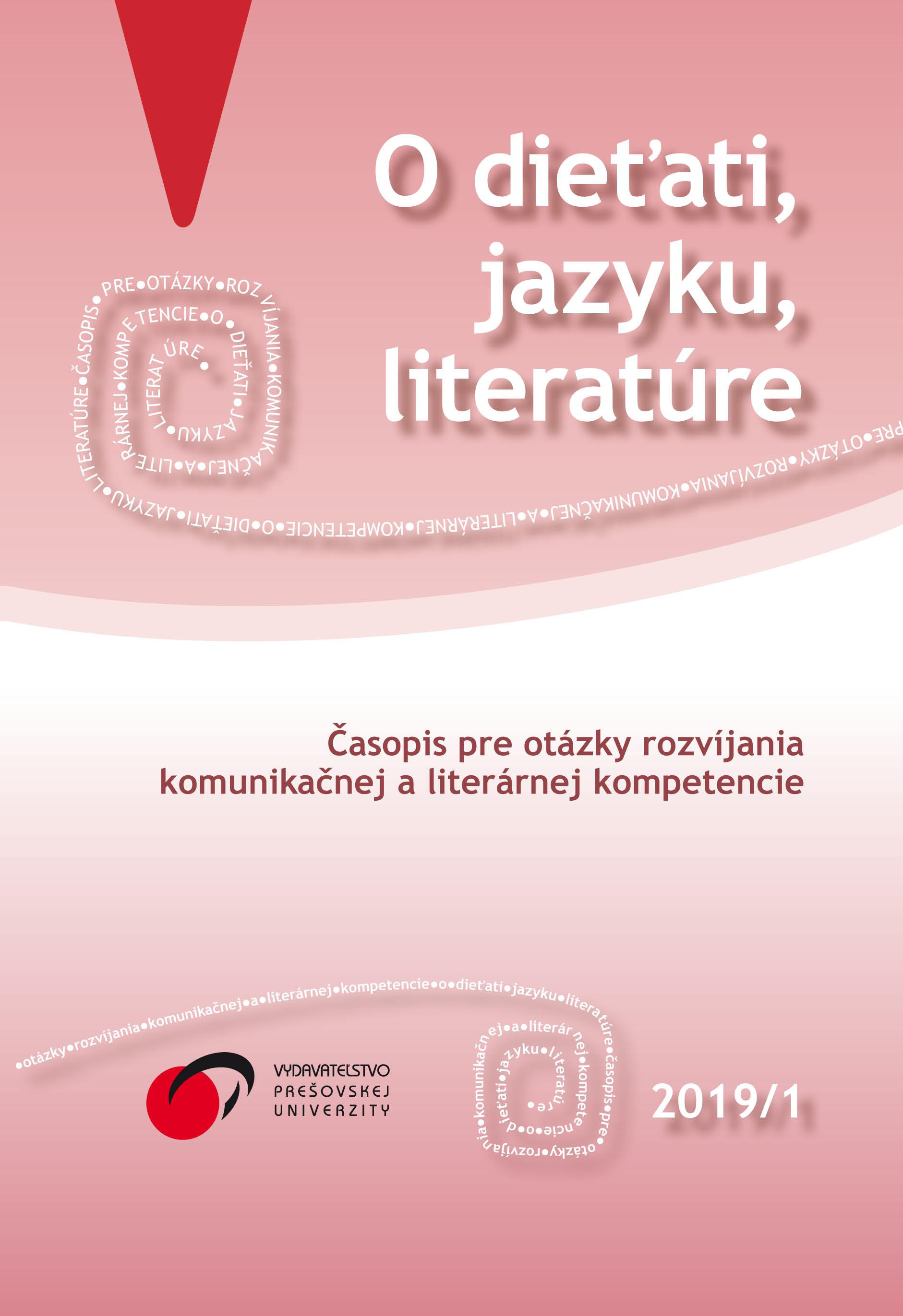With Daniel Hevier on creative and innovative teaching of Slovak language ad literature Cover Image