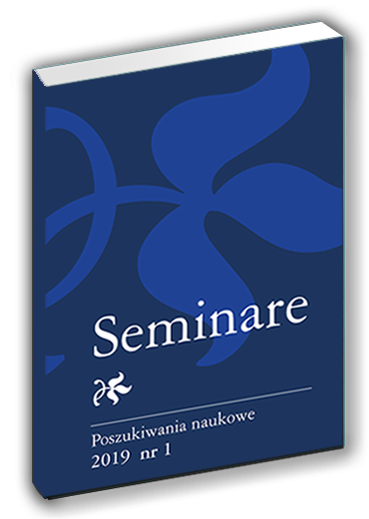 THE ACTIVITY OF POLISH FAMILY LIFE COUNSELLORS AT THE ROMAN CATHOLIC CHURCH IN THE CONTEXT OF THE RIGHTS OF SECULAR WOMEN IN THE ANCIENT
CHRISTIANITY Cover Image