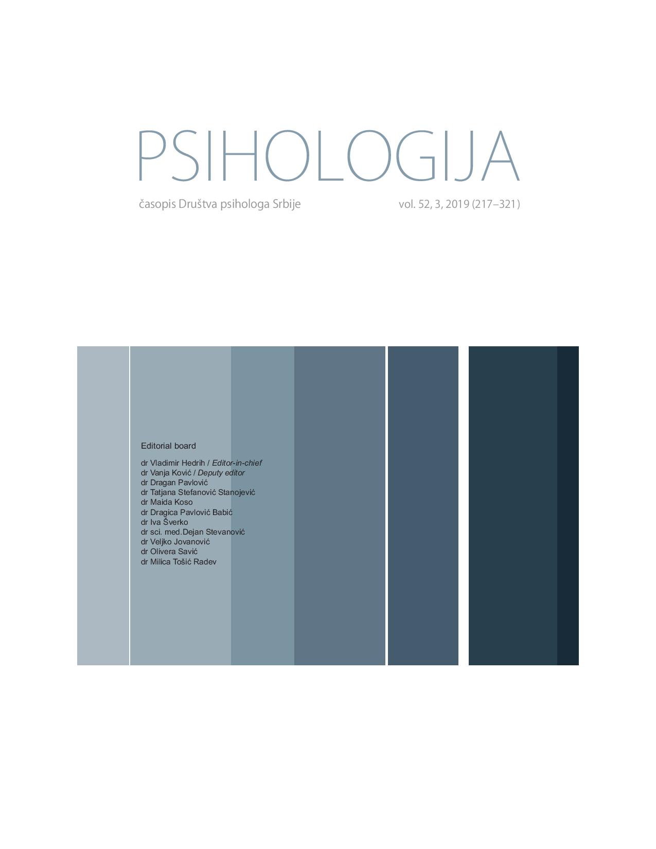 The assessment of effects of partialling out of socially desirable responding variance on personality traits scores in instructed applicant situations Cover Image