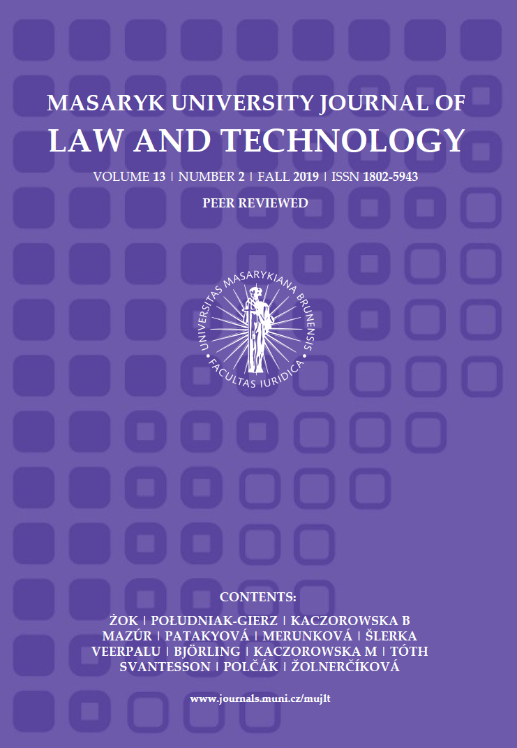 Procedural and Institutional Backing of Transparency in Algorithmic Processing of Rights Cover Image