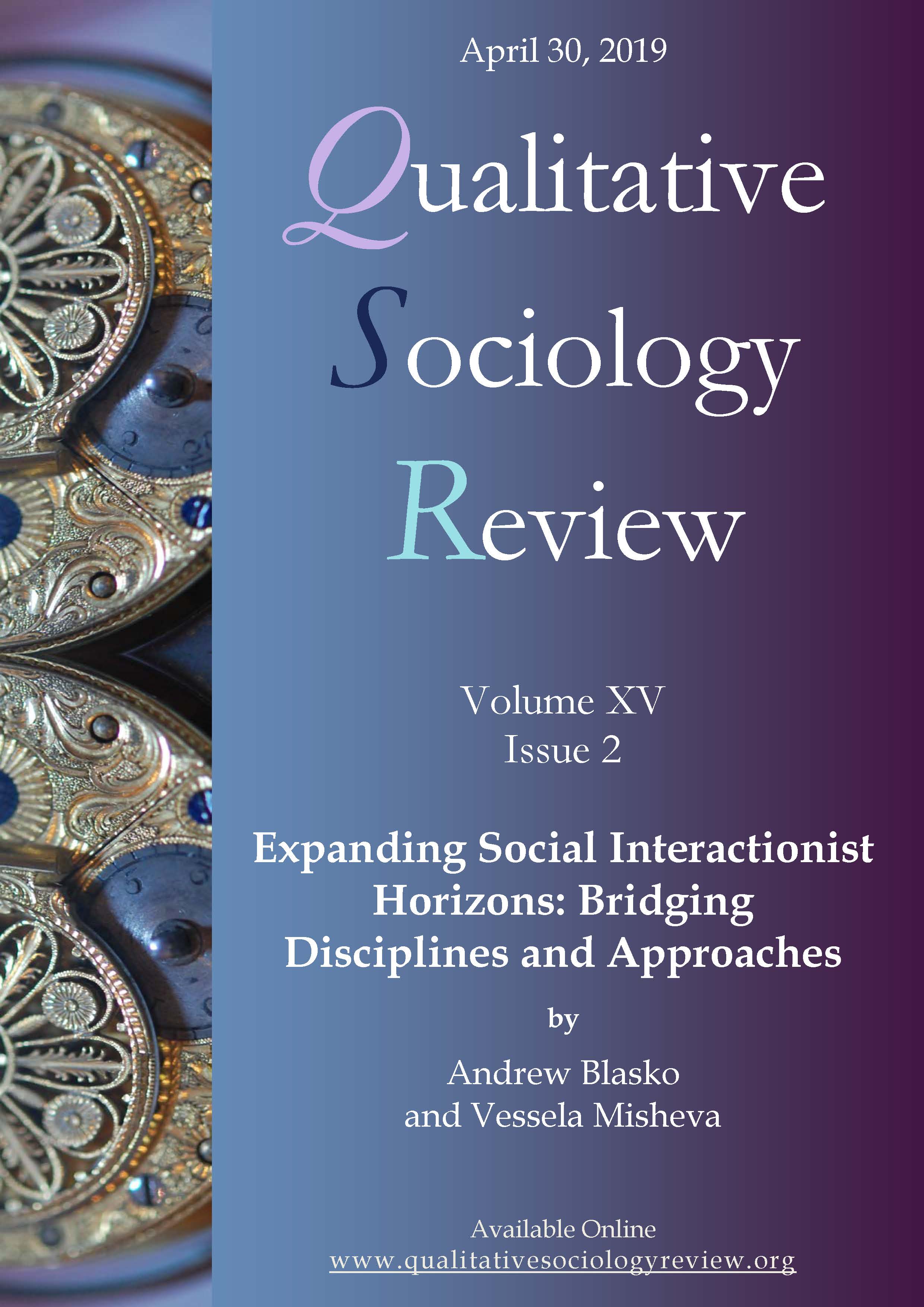 Introduction to the Special Issue. "Expanding Social Interactionist Horizons: Bridging Disciplines and Approaches" Cover Image