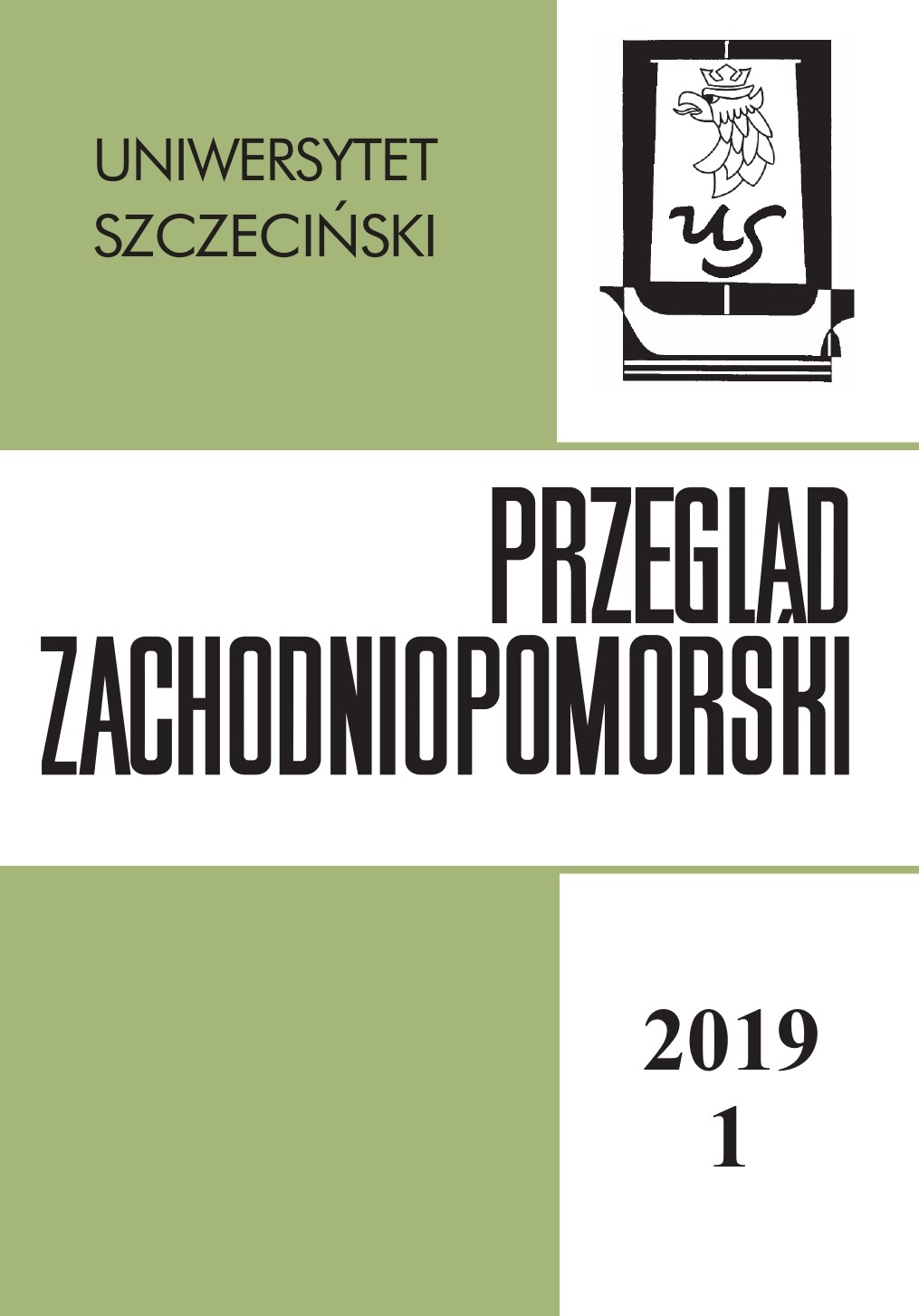 Szczecińskie czasopisma w przestrzeni społecznej, red. D. Dąbrowska, P. Olechowska, I. Sokalski, Książnica Pomorska, Szczecin 2019 Cover Image