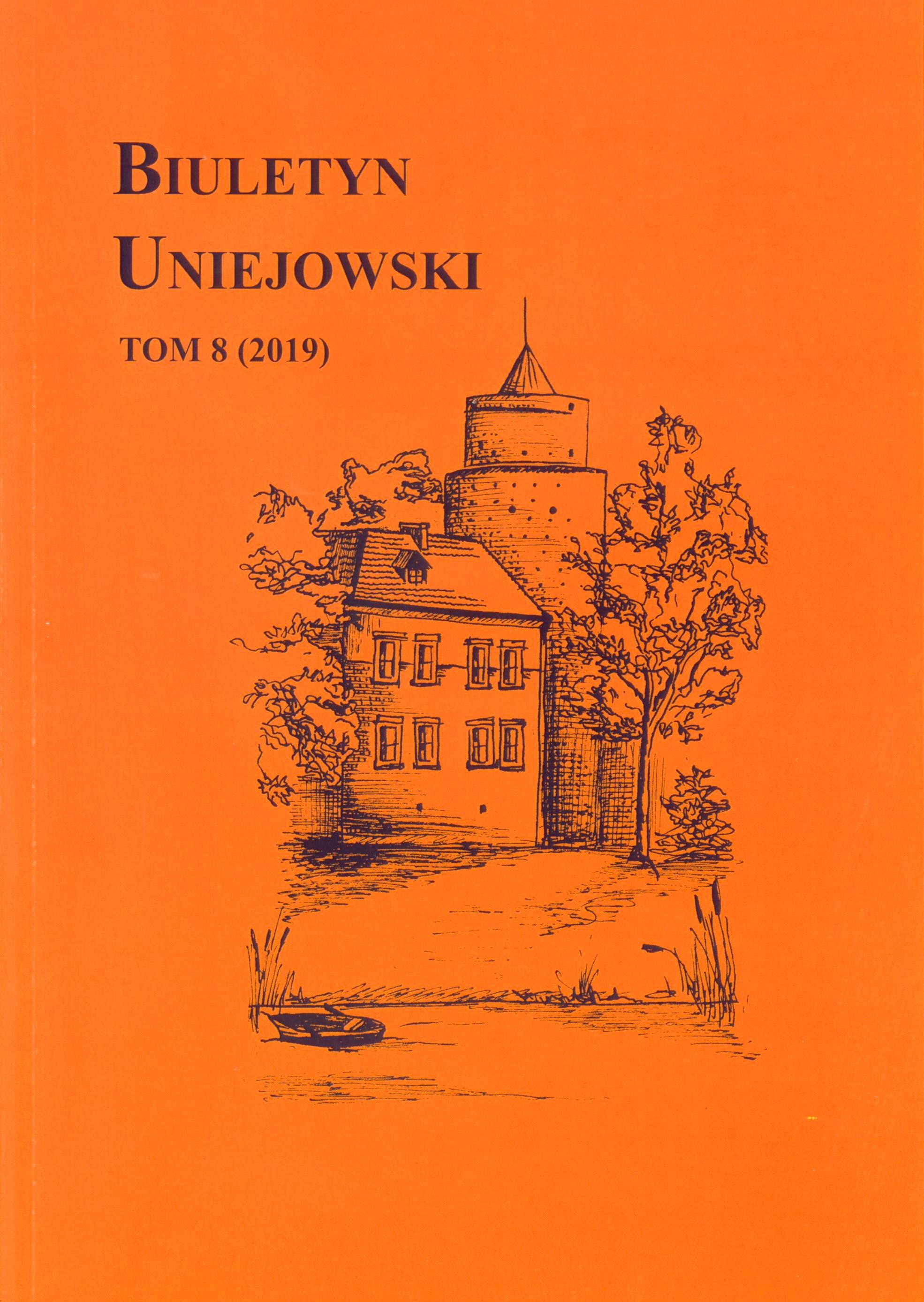 EULOGY IN HONOUR OF BLESSED BOGUMIŁ IN THE HOLY VIRGIN COLLEGIATE CHURCH IN UNIEJÓW Cover Image