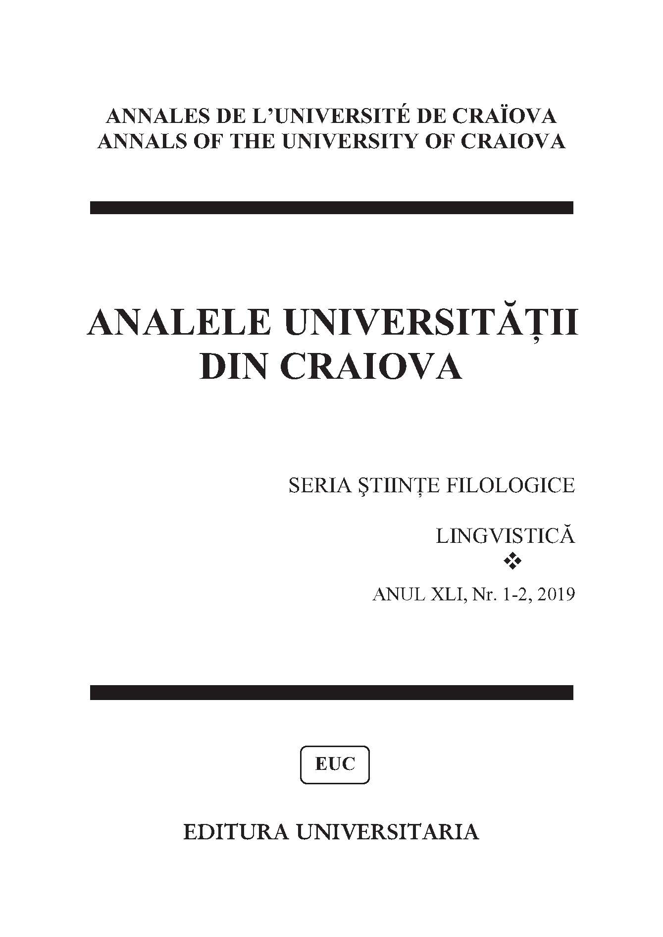 Normative Issues and Trends in the Use of the Preposition pe in Contemporary Romanian. A Synthetic Approach Cover Image