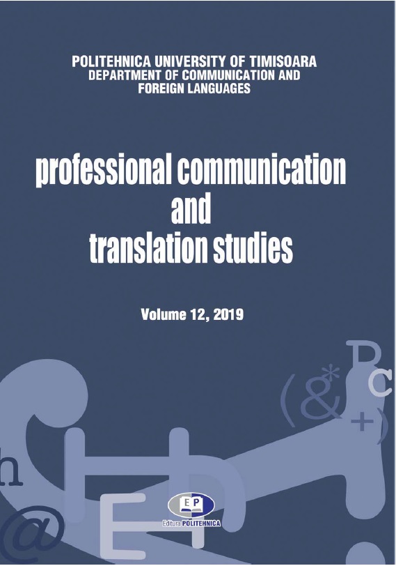 TRANSLATION AS A COMMUNICATIVE ACTIVITY IN TEACHING TECHNICAL ENGLISH Cover Image