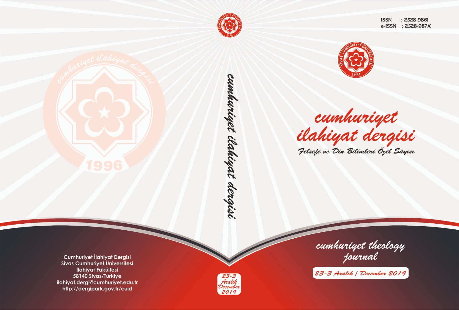 An Empirical Research on the Effects of the Education Levels of Theology Faculty Students on their Hope Levels (Erzincan Binali Yıldırım University Theology Faculty Case) Cover Image