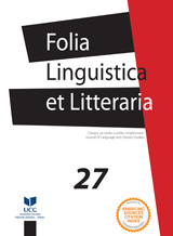 REFERENCE AS A DEVICE OF GRAMMATICAL COHESION IN THE ABSTRACTS WRITTEN IN ENGLISH AND SERBIAN Cover Image