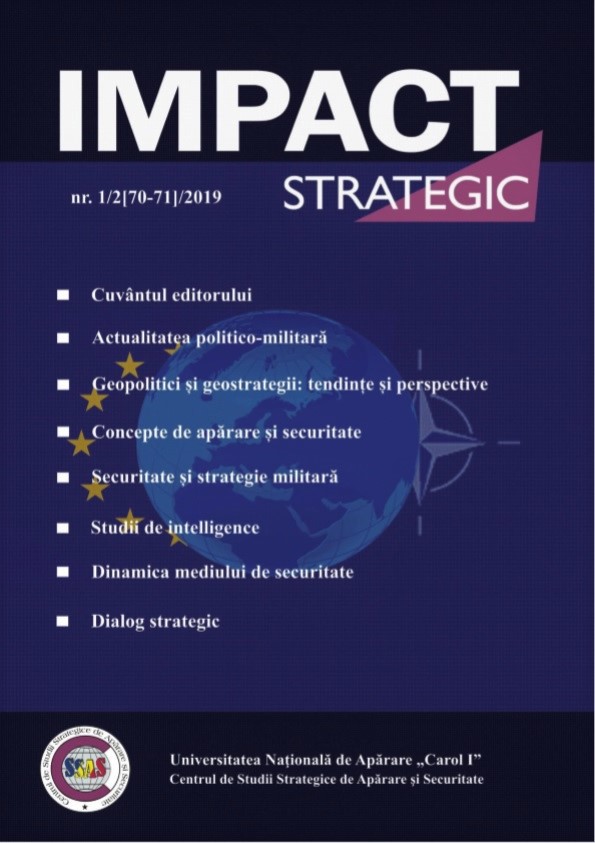 THE CONCEPTUAL DEVELOPMENT OF STRATEGIC COMMUNICATION IN THE SECURITY FIELD Cover Image