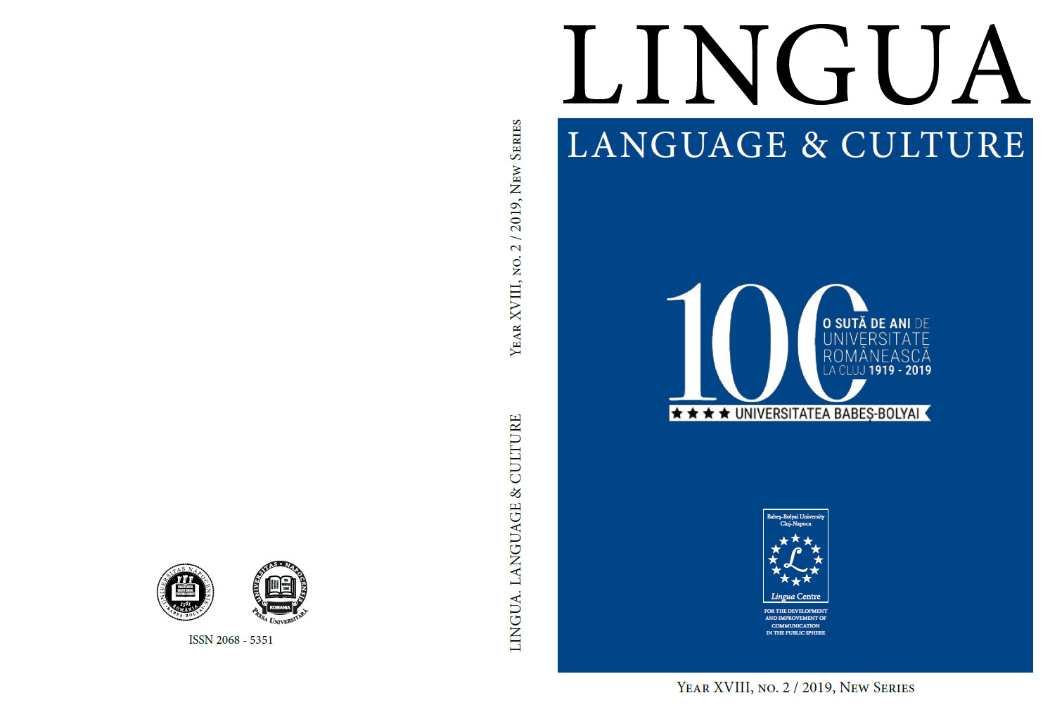 Cluj Academic Leadership Endorsement to the Knowledge and Study of Modern Languages