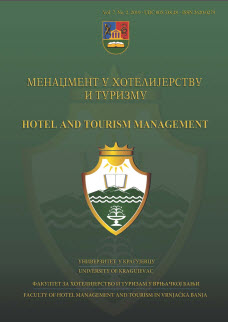 Cultural-historical resources as initiators of tourism development in Sremski Karlovci Cover Image