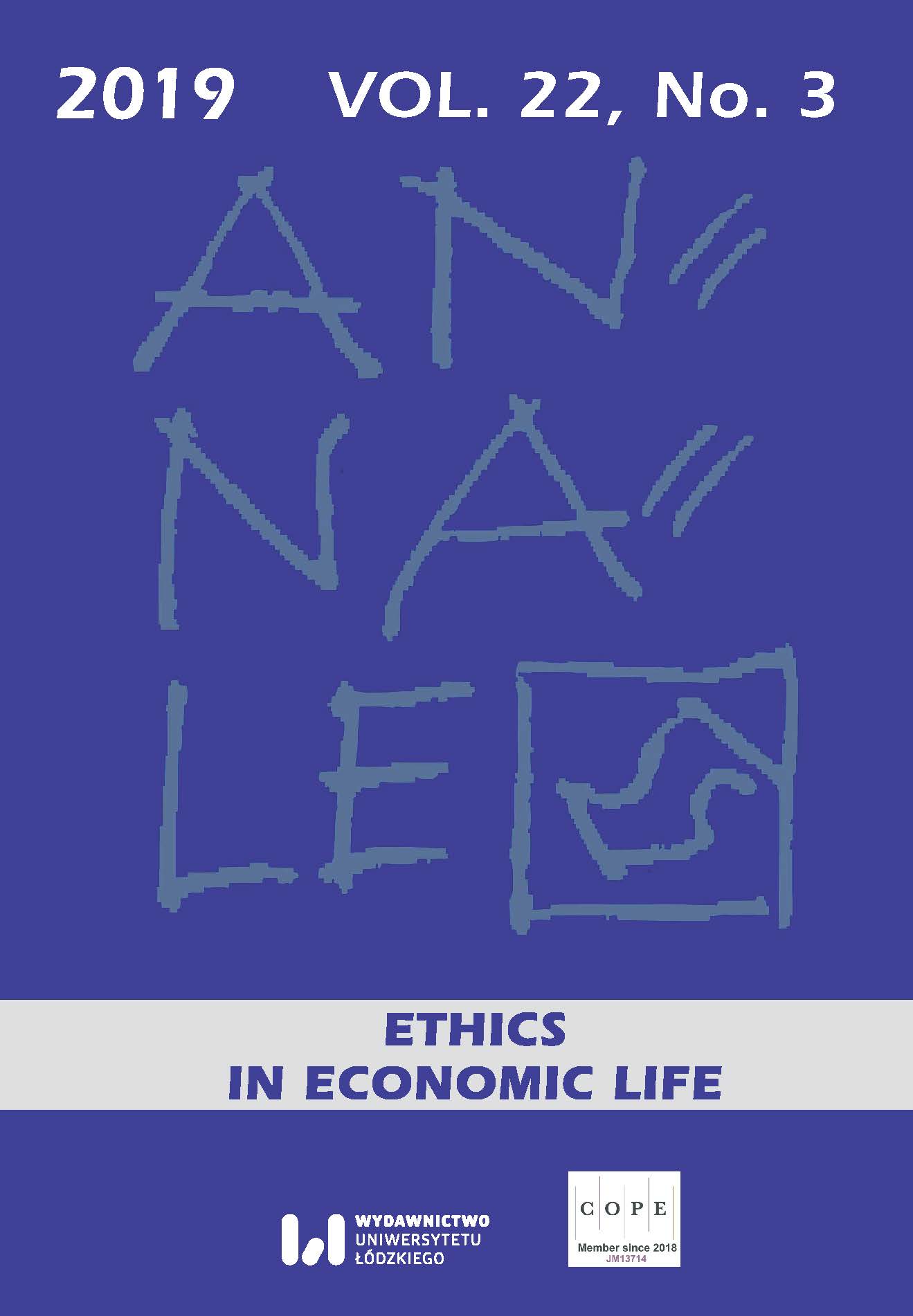 The relationships between ethics, law and economics: Adam Smith’s views analysis Cover Image