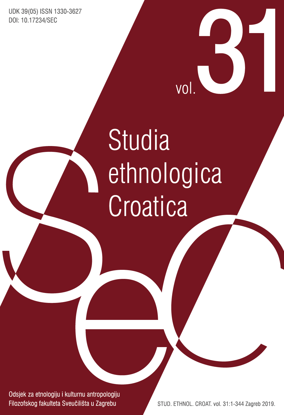 Bibliography of prof. Milana Černelić from 1977 to 2019 Cover Image