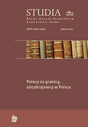 Dynamics of migration from Poland to Germany and characteristics of the Polish community Cover Image