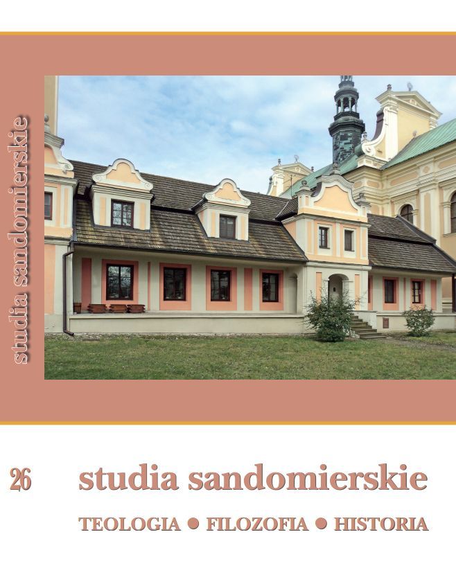 The materials for the bibliography of the Sandomierz Diocese priests in years 2017-2018 Cover Image