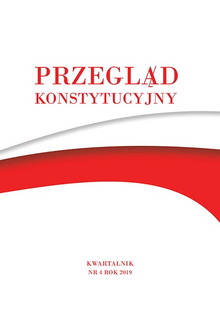 On the State and Results of the Discourse Concerning the Protection of the Rule of Law in Poland Cover Image