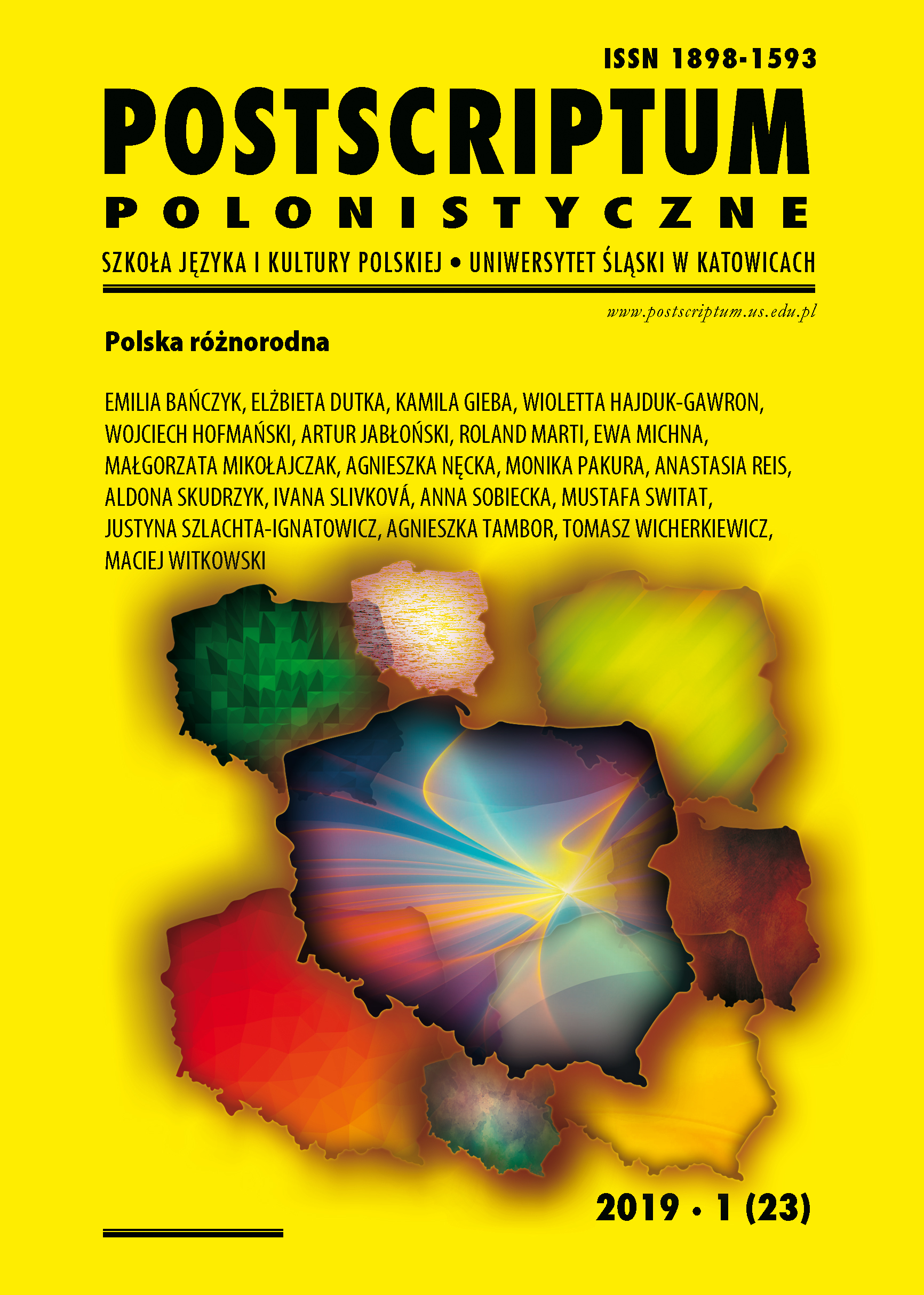 Silesian from the point of view of contemporary research methods. Progress and postulates Cover Image