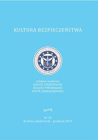 Bioterrorism and Chemoterrorism as the Forms of Contemporary Terrorism. Attacks Prevention in the Republic of Poland Cover Image