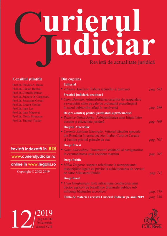 Sinteze de jurisprudenţă – Curtea Europeană a Drepturilor Omului – August-Septembrie 2019